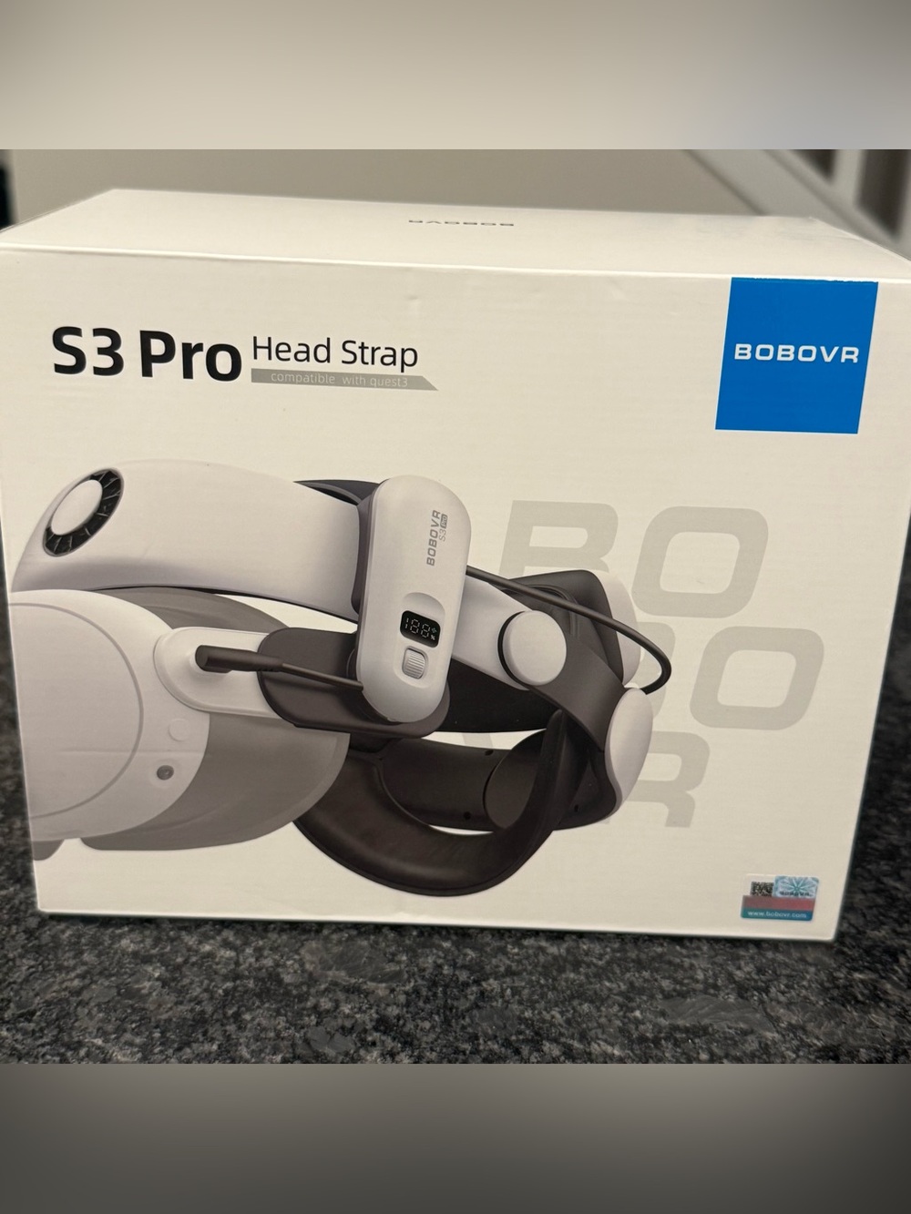S3 Pro White Head Strap for VR Headsets